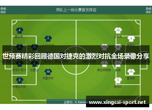 世预赛精彩回顾德国对捷克的激烈对抗全场录像分享